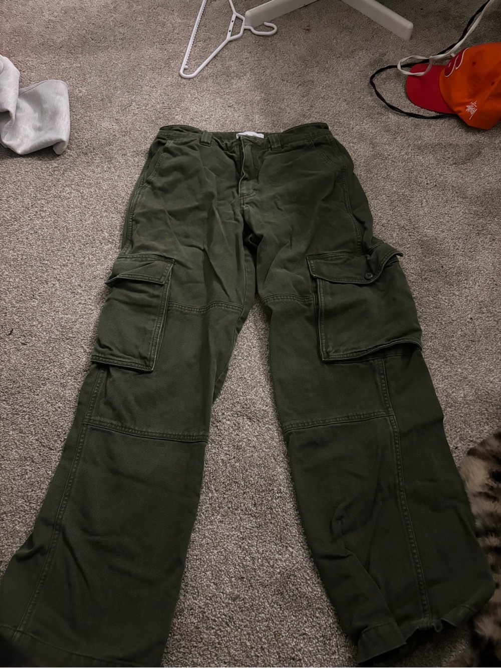 TNA Olive Green Cargo Pants
